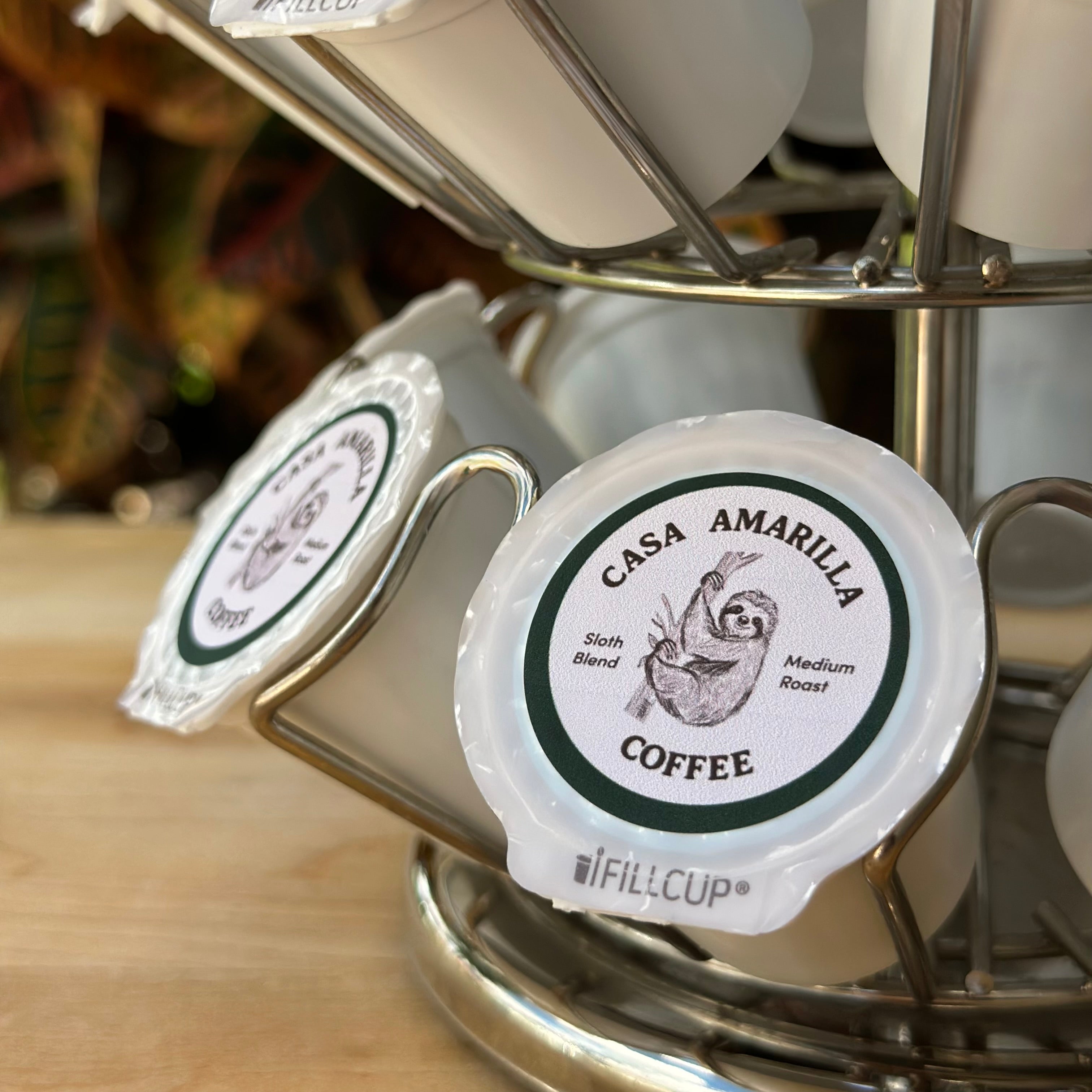Sloth Blend - Medium Roast 10-Pod Box – Casa Amarilla Coffee